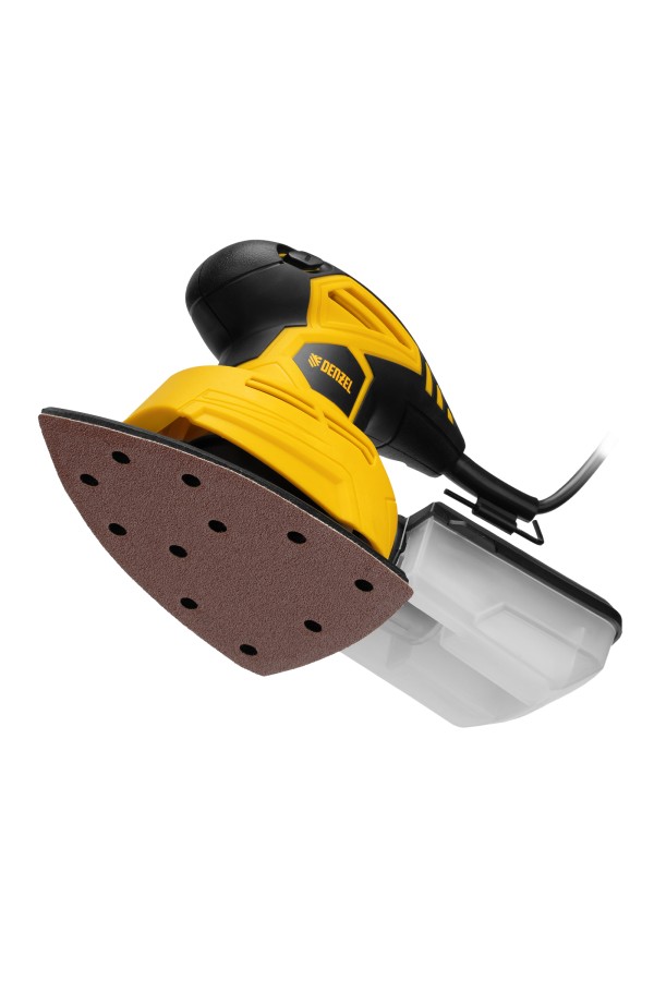 Машина плоскошлифовальная вибрационная 2 в 1 VDS-2, 130 Вт, 14000 об/мин Denzel