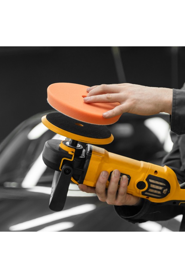 Машина полировальная CP-180, 1400 Вт, 180 мм, 0-3000 об/мин Denzel