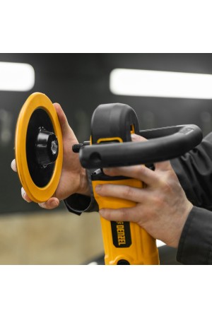 Машина полировальная CP-180, 1400 Вт, 180 мм, 0-3000 об/мин Denzel