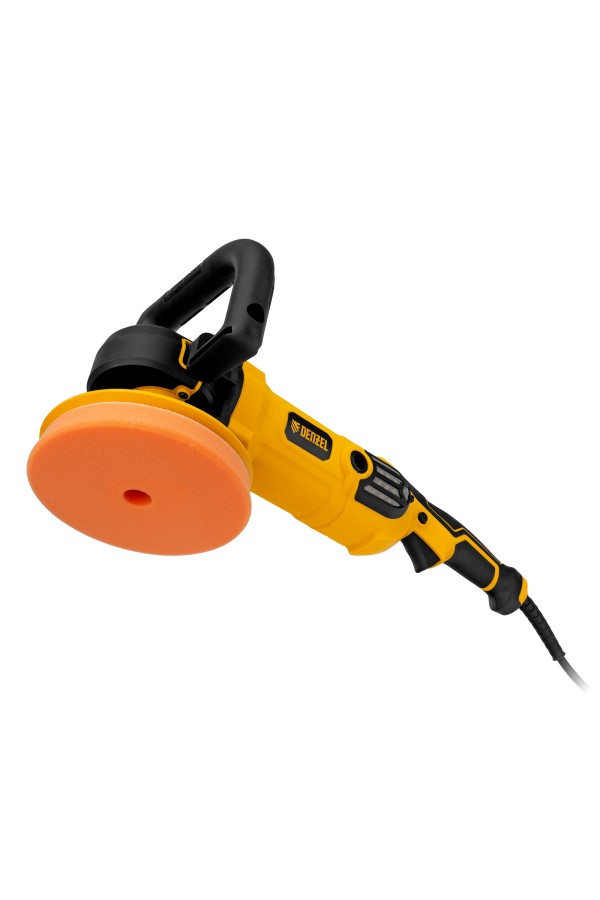 Машина полировальная CP-180, 1400 Вт, 180 мм, 0-3000 об/мин Denzel