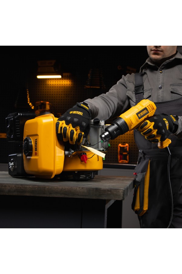 Фен технический HG-1800, 1800 Вт, 3 режима Denzel