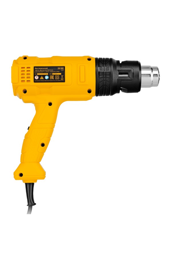 Фен технический HG-1800, 1800 Вт, 3 режима Denzel