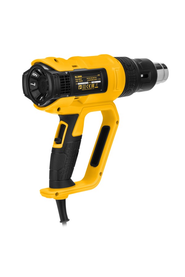 Фен технический HG-2000M, 2000 Вт, 3 режима Denzel