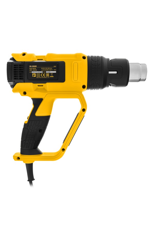 Фен технический HG-2000M, 2000 Вт, 3 режима Denzel