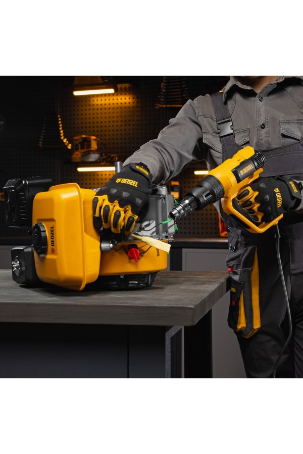 Фен технический HG-2000M, 2000 Вт, 3 режима Denzel