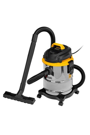 Пылесос строительный SVC15, 1200 Вт, бак 15 л, шланг 2 м Denzel