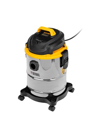 Пылесос строительный SVC15, 1200 Вт, бак 15 л, шланг 2 м Denzel