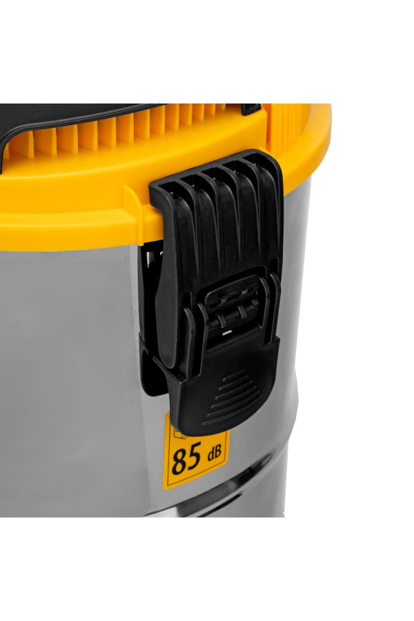 Пылесос строительный SVC15, 1200 Вт, бак 15 л, шланг 2 м Denzel