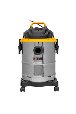 Пылесос строительный SVC15, 1200 Вт, бак 15 л, шланг 2 м Denzel