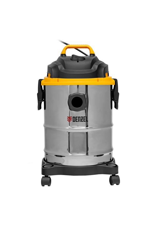 Пылесос строительный SVC15, 1200 Вт, бак 15 л, шланг 2 м Denzel