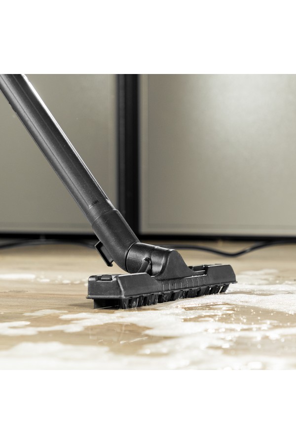 Пылесос строительный RVC30, 1400 Вт, бак 30 л, шланг 3 м, розетка с автосинхр. Denzel