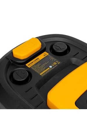 Пылесос строительный RVC30, 1400 Вт, бак 30 л, шланг 3 м, розетка с автосинхр. Denzel