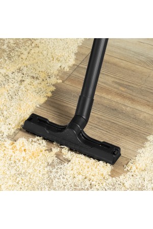 Пылесос строительный RVC30, 1400 Вт, бак 30 л, шланг 3 м, розетка с автосинхр. Denzel