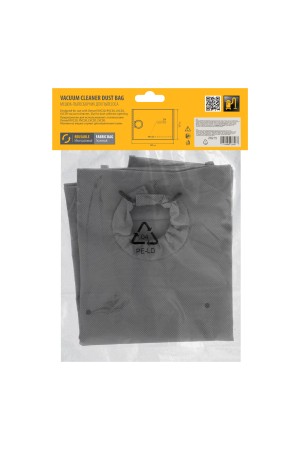 Мешок тканевый многоразовый для пылесосов Denzel RVC20, RVC30, LVC20, LVC30// Denzel