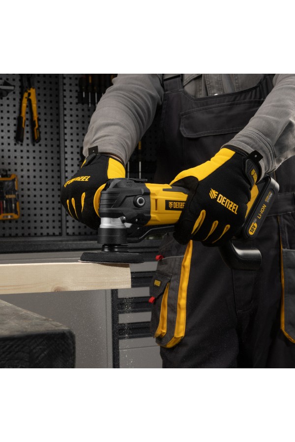 Многофункциональный инструмент аккумуляторный MTL-IB-18-0, Li-Ion, 18 В Denzel