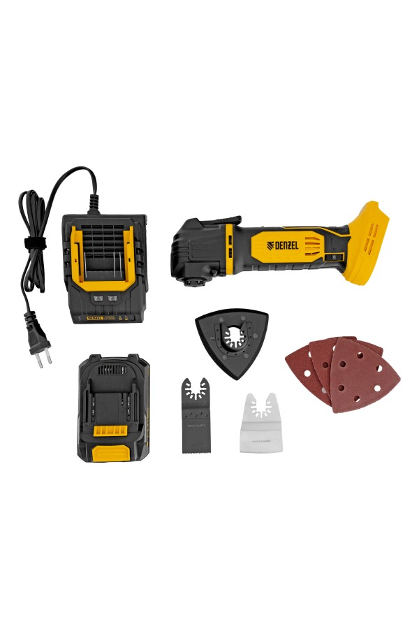 Инструмент многофункциональный аккумуляторный CMTH-20, Li-Ion, 20 В// Denzel