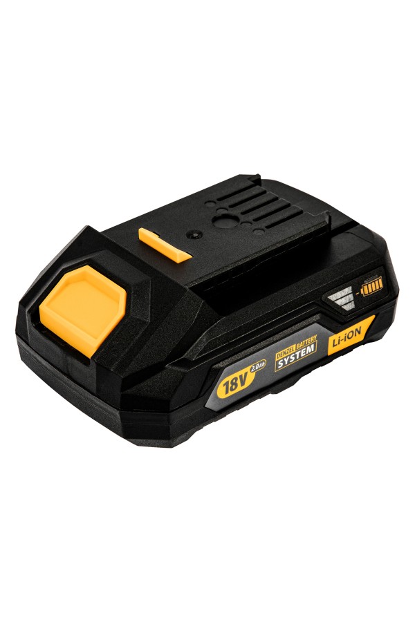 Батарея аккумуляторная B-18-2.0, Li-Ion, 18 В, 2,0 Ач Denzel