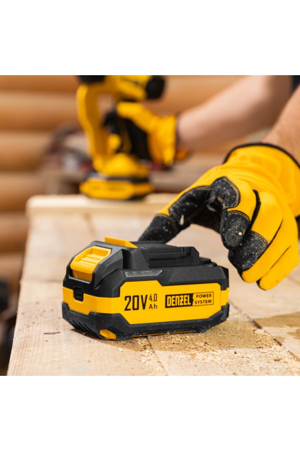 Батарея аккумуляторная BH-20-4.0, Li-Ion, 20 В, 4,0 Ач// Denzel