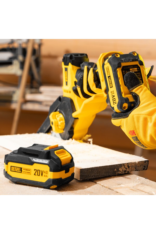 Батарея аккумуляторная BH-20-4.0, Li-Ion, 20 В, 4,0 Ач// Denzel