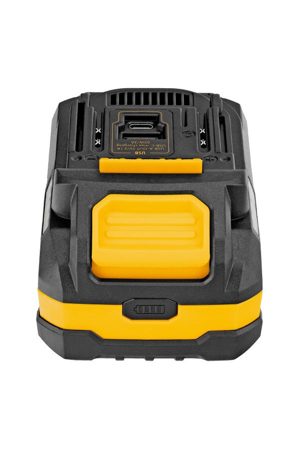 Батарея аккумуляторная BH-20-6.0, Li-Ion, USB, 20 В, 6,0 Ач// Denzel