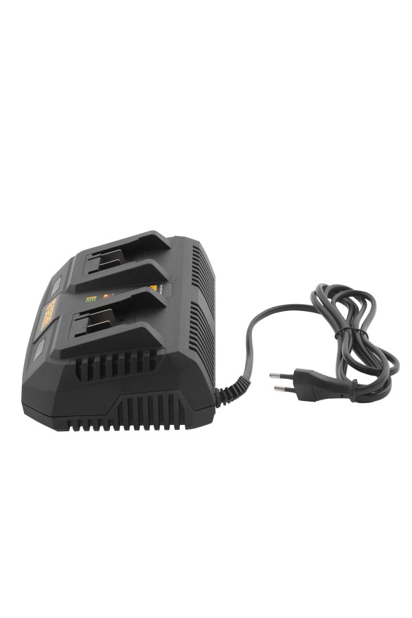 Устройство зарядное для аккумуляторов IBC-18-3.0-2, Li-Ion, 18В, 3.0 А, для двух батарей Denzel