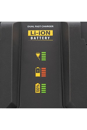 Устройство зарядное для аккумуляторов IBC-18-3.0-2, Li-Ion, 18В, 3.0 А, для двух батарей Denzel