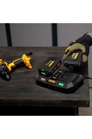 Устройство зарядное для аккумуляторов IBC-18-3.0-2, Li-Ion, 18В, 3.0 А, для двух батарей Denzel