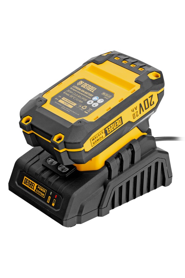 Устройство зарядное для аккумуляторов BCH-20-2.0, Li-Ion, 20 В, 2,0 А// Denzel