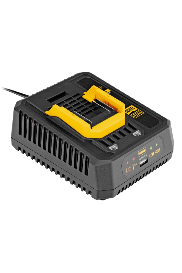 Устройство зарядное для аккумуляторов BCH-20-4.5, Li-Ion, 20 В, 4,5 А// Denzel