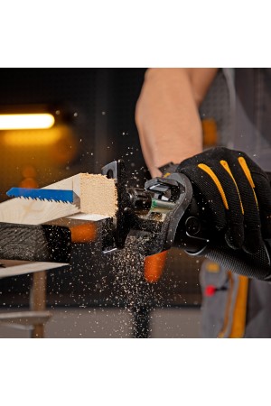 Пила сабельная аккумуляторная бесщет BRC-120,  18В Li-Ion Denzel