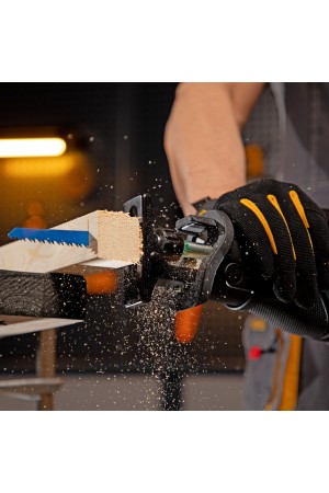 Пила сабельная аккумуляторная бесщет BRC-120-0,  18В Li-Ion Denzel