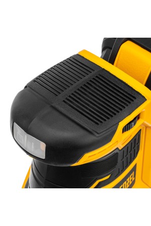 Машина шлифовальная эксцентриковая аккумуляторная COS-125, 18В Li-Ion Denzel