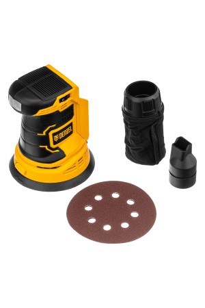 Машина шлифовальная эксцентриковая аккумуляторная COS-125-0, 18В Li-Ion Denzel