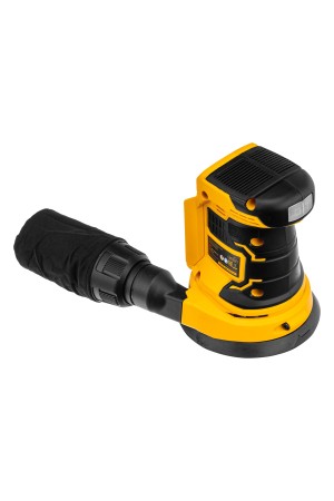 Машина шлифовальная эксцентриковая аккумуляторная COS-125-0, 18В Li-Ion Denzel