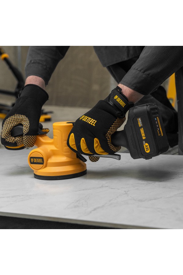 Машина для укладки плитки TTM-130-0, 18В Li-Ion Denzel