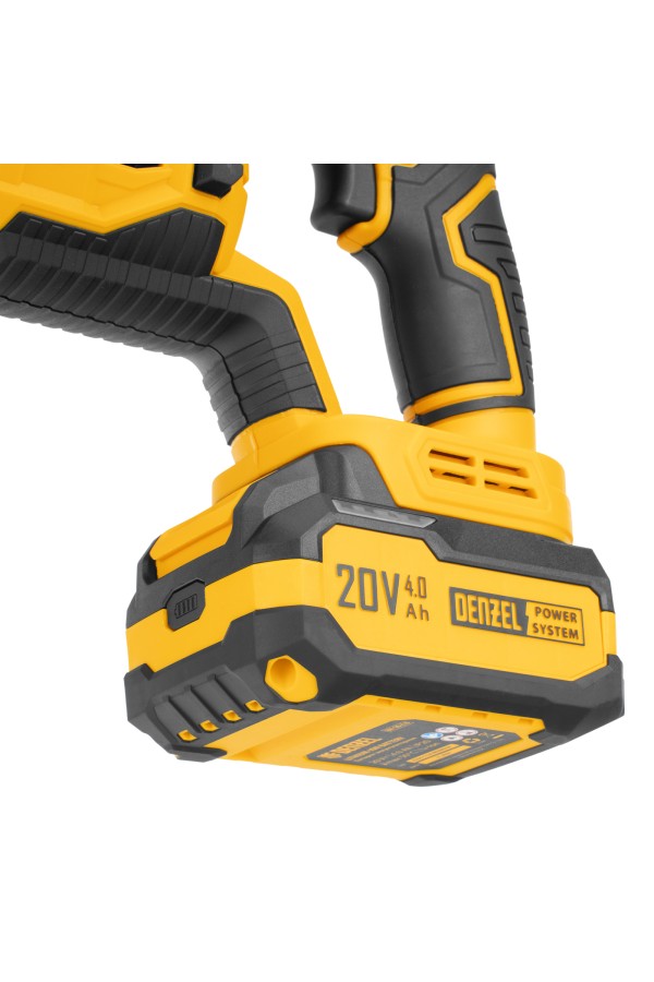 Пила сабельная аккумуляторная RS-180, Li-Ion, 20 В Denzel