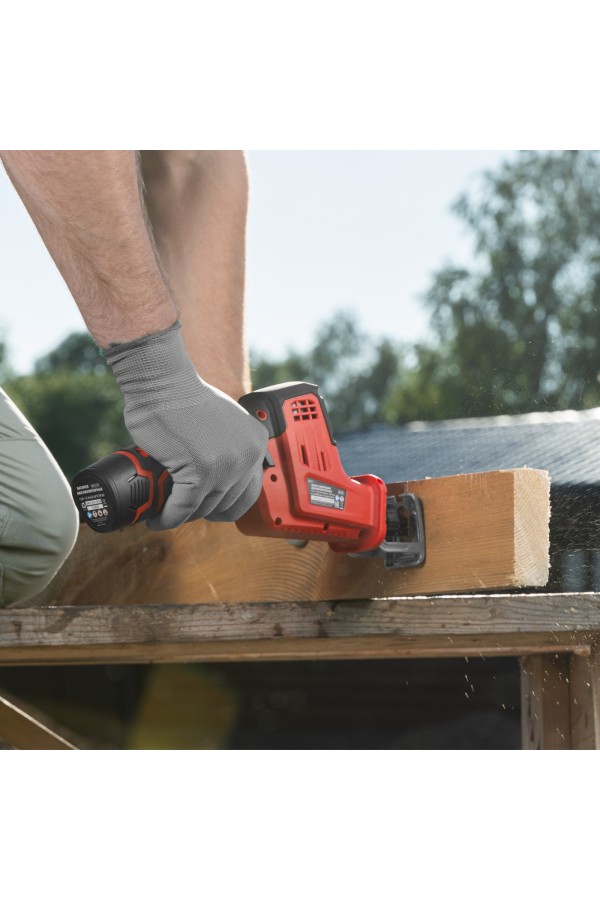 Пила сабельная аккумуляторная RС-65, Li-Ion, 12 В MTX