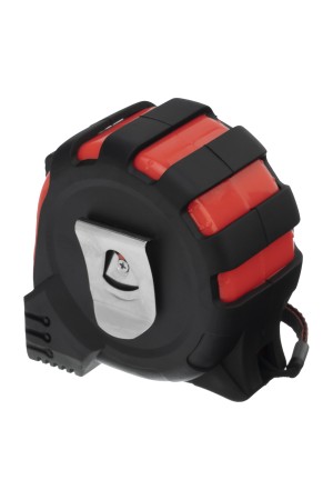 Рулетка Status Magnet 3 fixations,10 м х 32 мм,обрезиненный корпус,зацеп с магнитом Matrix