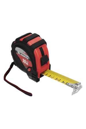 Рулетка Status Magnet 3 fixations,10 м х 32 мм,обрезиненный корпус,зацеп с магнитом Matrix