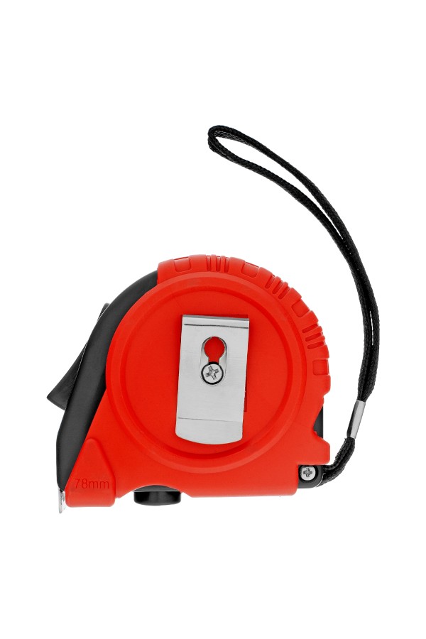 Рулетка Rubber,5 м х 19 мм,обрезиненный корпус Matrix