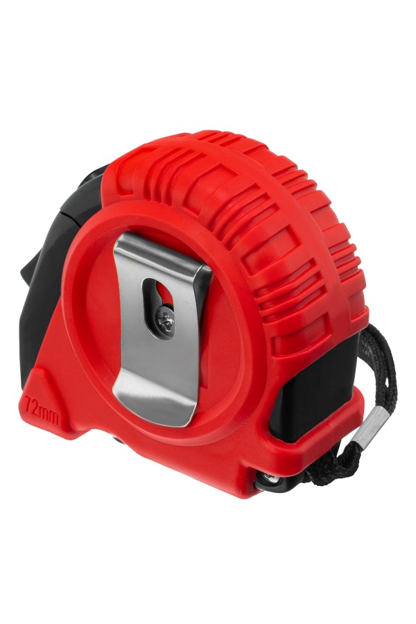 Рулетка Rubber,3 м х 16 мм,обрезиненный корпус Matrix