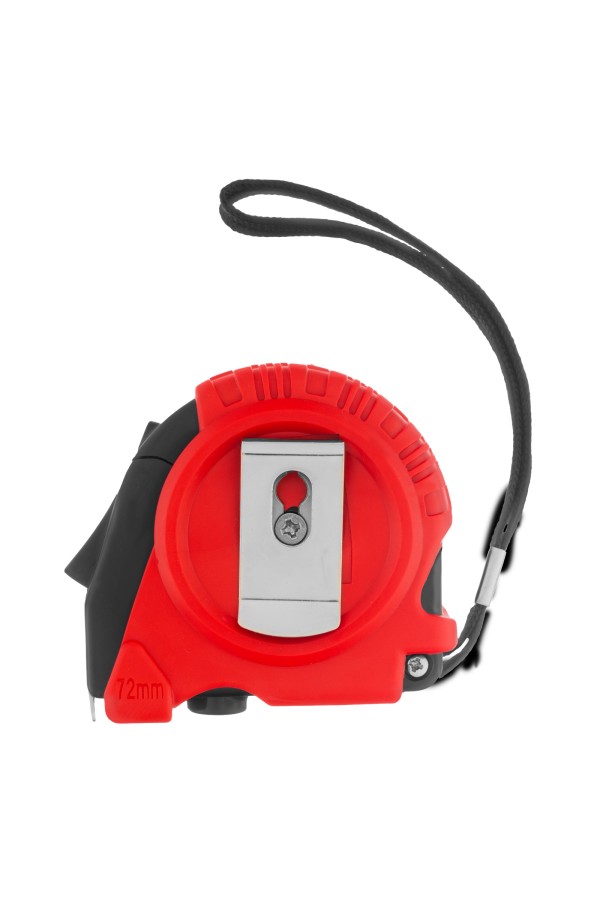 Рулетка Rubber,3 м х 16 мм,обрезиненный корпус Matrix