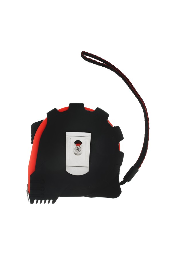 Рулетка Status Magnet 3 fixations,7,5 м х 25 мм,обрезиненный корпус,зацеп с магнитом Matrix