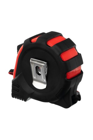 Рулетка Status Magnet 3 fixations,7,5 м х 25 мм,обрезиненный корпус,зацеп с магнитом Matrix
