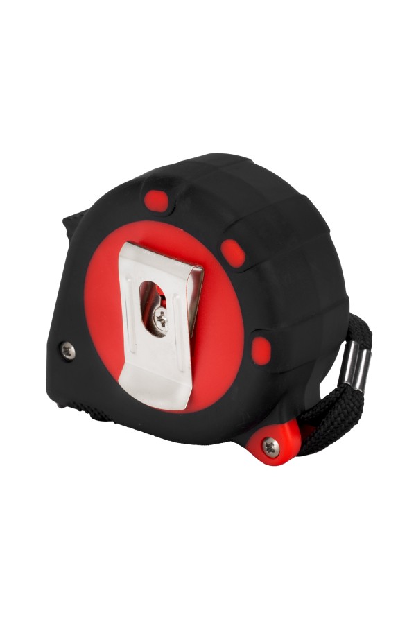 Рулетка Status 3 fixations,3 м х 16 мм,двухкомпонентный корпус,3 фиксации ленты Matrix