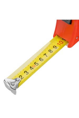 Рулетка Double fixation,7,5 м х 25 мм,обрезиненный корпус,двойная плавная фиксация Matrix