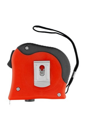 Рулетка Double fixation,7,5 м х 25 мм,обрезиненный корпус,двойная плавная фиксация Matrix