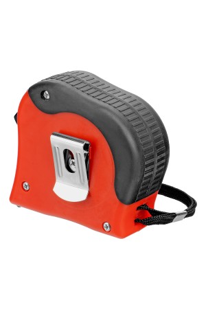 Рулетка Double fixation,7,5 м х 25 мм,обрезиненный корпус,двойная плавная фиксация Matrix