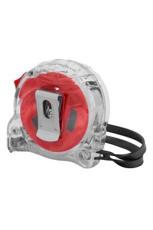 Рулетка Crystal,5 м х 19 мм,корпус из поликарбоната Matrix