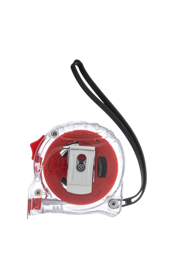 Рулетка Crystal,5 м х 25 мм,корпус из поликарбоната Matrix